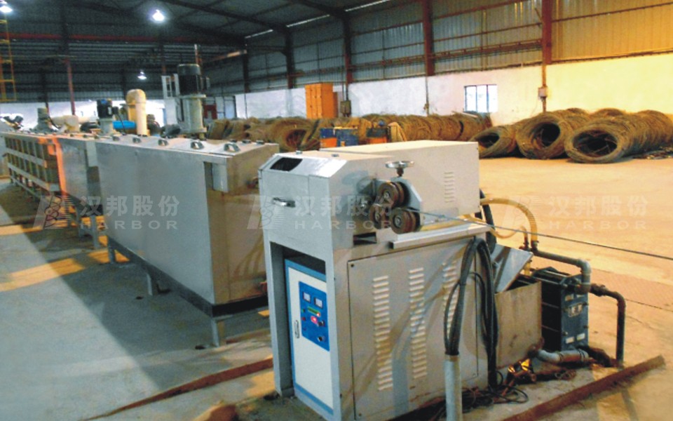 Surface pretreatment production line